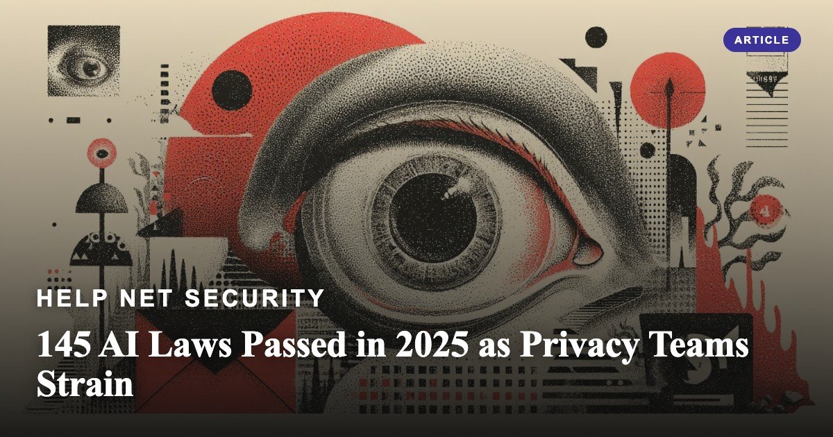 145 AI Laws Passed in 2025 as Privacy Teams Strain